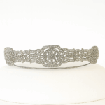 Tiara Bahía  / Plata de ley  /  Made with Swarovski Elements ®