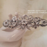 Broche alemania g, plata de ley