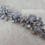 Broche Basty primavera, Plata de ley