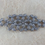 BROCHE CANELA, PLATA de ley - Made with Swarovski Elements Â®