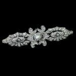 Broche Eva, plata de ley