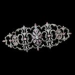 Broche Lis, Plata de ley