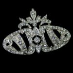 Broche Roca, plata de ley