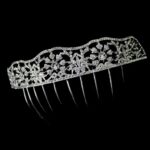 Peineta Austria, plata de ley - Made with Swarovski Elements Â®