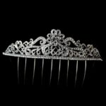 Peineta Caribe, plata de ley - Made with Swarovski Elements Â®