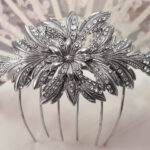 PEINETA SELVA II, plata de ley - Made with Swarovski Elements Â®