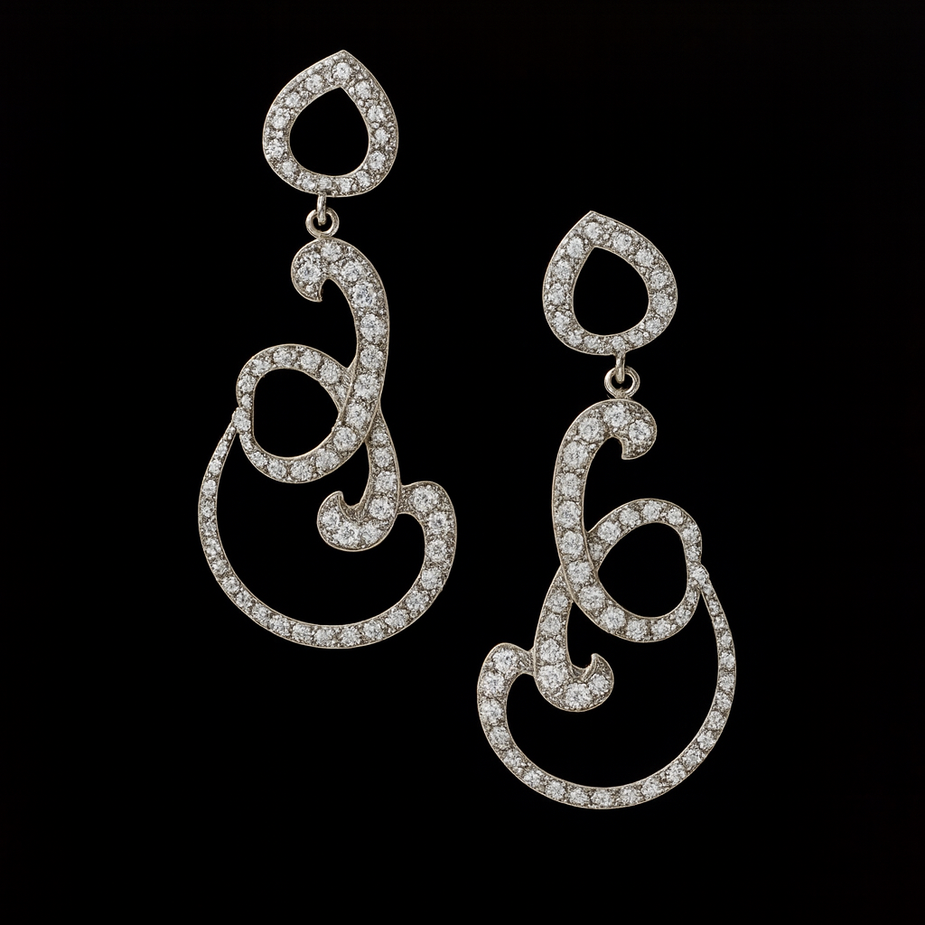 Pendiente Jara, plata de ley para novia e invitada