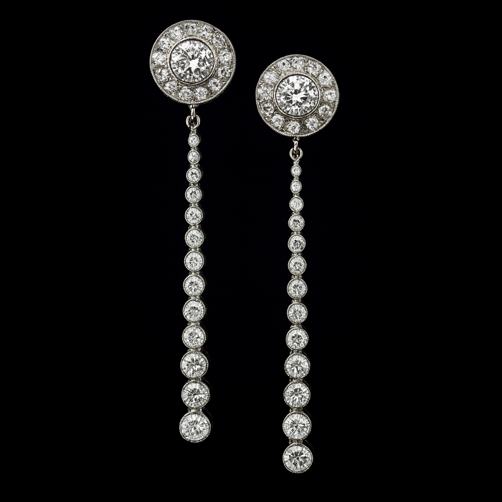 Pendiente Laura  /  Plata de Ley  /  Novias