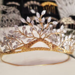 Tiara Carlota  /   Plata de Ley  / Bicolor