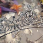 Tiara Carmina  /  Plata de ley  /  Made with Swarovski Elements ®