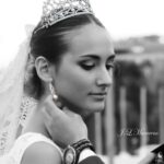 Tiara Imperial Roma  /   Plata de ley  /  Made with Swarovski Elements ®