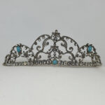 Tiara Rosa /  Plata de Ley  /  Made with Swarovski Elements ®