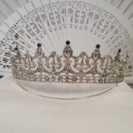Tiara Rusia II  /  plata de ley  /  Made with Swarovski Elements ®
